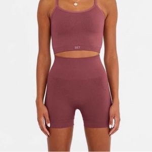 NEW Setactive Set Active Sculptflex Biker Bike Shorts Canyon Workout M